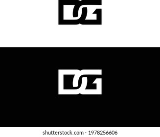 DG Abstract Letters Logo Monogram