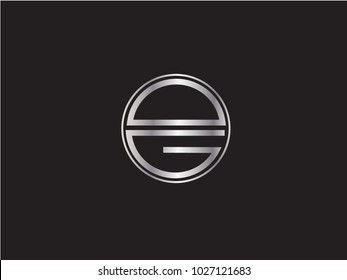 DG circle Shape Letter Design
