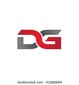 DG company group linked letter logo