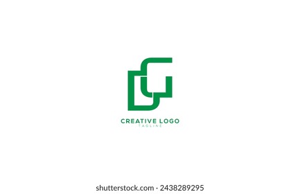 DG GD Abstract initial monogram letter alphabet logo design