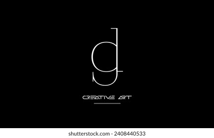 DG, GD, D, G abstract letters logo monogram