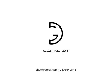 DG, GD, D, G abstract letters logo monogram