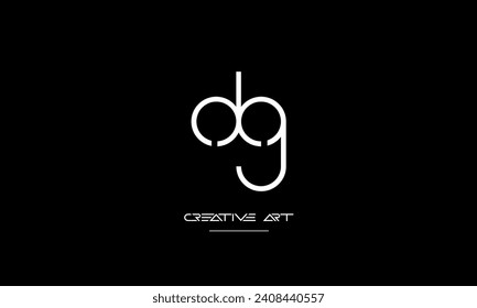 DG, GD, D, G abstract letters logo monogram
