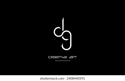 DG, GD, D, G abstract letters logo monogram