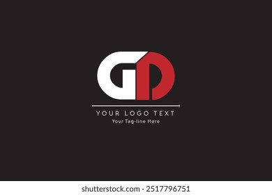 Desenhos de letras DG ou GD para logotipo e ícones