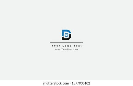 DG or GD letter logo. Unique attractive creative modern initial DG GD D G initial based letter icon logo