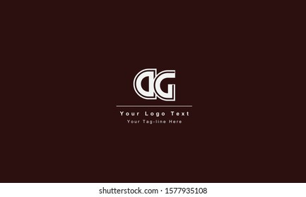 DG or GD letter logo. Unique attractive creative modern initial DG GD D G initial based letter icon logo