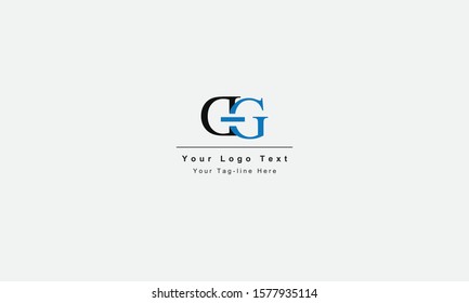 DG or GD letter logo. Unique attractive creative modern initial DG GD D G initial based letter icon logo