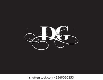 DG initial letter logo design and minimalist logo
