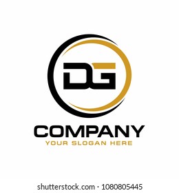 DG INITIAL LOGO DESIGN