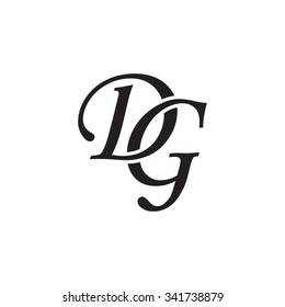 DG initial monogram logo