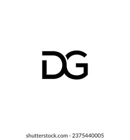 DG Letter Logo Design - DG Logotype