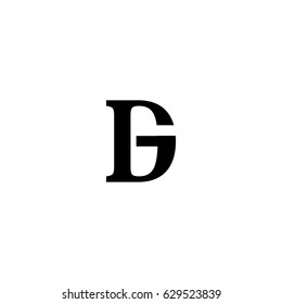 dg letter vector logo