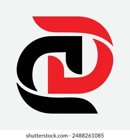 Diseño de logo DG en adobe illustrator