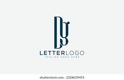 DG logo Design Template Vector Graphic Branding Element.