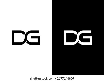 DG logo design vector template