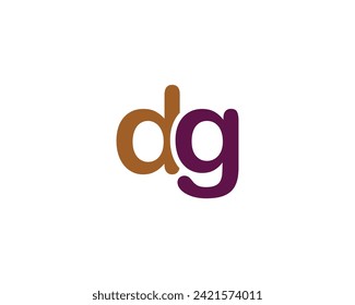 DG Logo design vector template