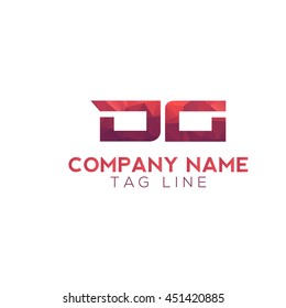 dg polygonal logo
