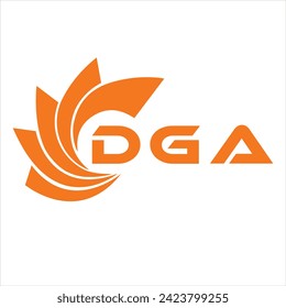 DGA letter design. DGA letter technology logo design on white background. DGA Monogram logo design for entrepreneur and business