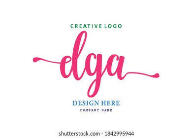 El logotipo de la inscripción DGA es sencillo, fácil de entender y autorizado