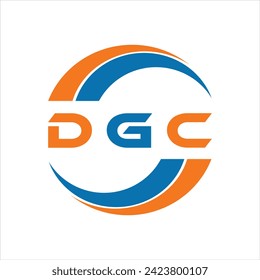 DGC letter design. DGC letter technology logo design on white background. DGC Monogram logo design for entrepreneur and business