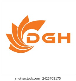 DGH letter design. DGH letter technology logo design on white background. DGH Monogram logo design for entrepreneur and business