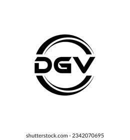 DGV Logo Design, Inspiration for a Unique Identity. Modern Elegance and Creative Design. Watermark Your Success with the Striking this Logo.