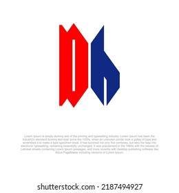 Abstrakte Vektorgrafik-Logo-Vorlage für DH oder HD oder D und H. kreative DH Logo-Vorlage. SCHREIBBASIERTES LOGO MIT SLOGAN KOMMT HIER. MODERNER GESCHÄFTSSCHREIBER DH LOGO KONZEPT-DESIGN-VEKTOR 