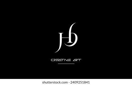 DH, HD, D, H abstract letters logo monogram