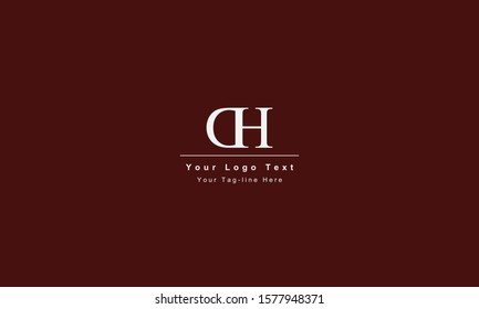 DH or HD letter logo. Unique attractive creative modern initial DH HD D H initial based letter icon logo