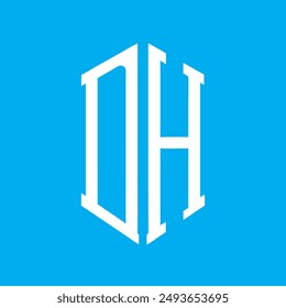DH letter logo Creative Design.
DH monogram Logo Unique Concept Vector.
DH creative  modern flat abstract  initials letter logo.