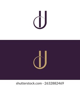 DH letter logo creative design with vector graphic DH simple and modern logo
