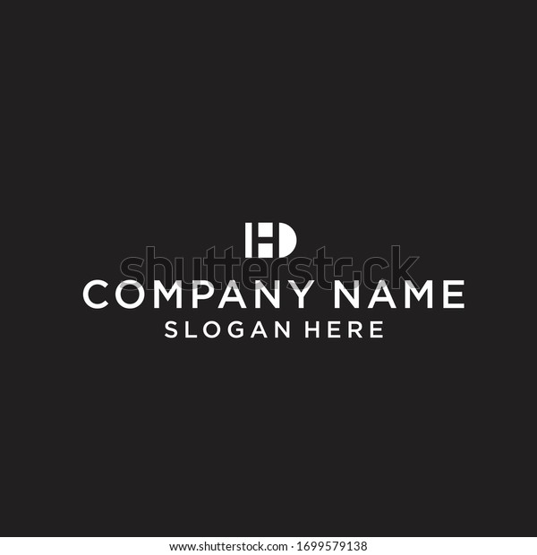 Dh Logo Icon Design Vector Stock Vector (Royalty Free) 1699579138 ...