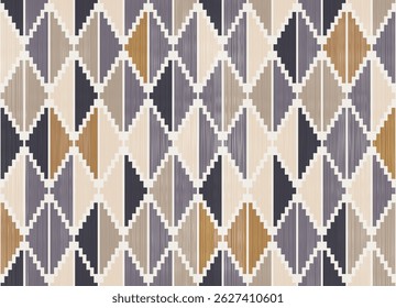 Dhaka pattern.Diamond shape on light background.Geometric shape.Diagonal pattern.Zigzag pattern.Seamless.Triangle shape.DIgital design.Illustration.Line.Design for skirt.Pillow.Printing.Knitting.Wrap