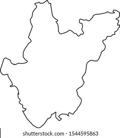 Dhaka Region Map In Bangladesh