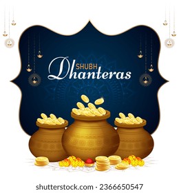 Dhanteras, also known as "Dhanatrayodashi," is the Hindu festival that marks the beginning of the five-day Diwali celebration.