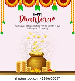 Dhanteras, also known as "Dhanatrayodashi," is the Hindu festival that marks the beginning of the five-day Diwali celebration.