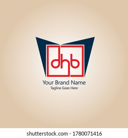 DHB real estate logo vector logo design, DHB Constriction Creative logo design