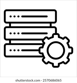 Dhcp Icon Element For Design