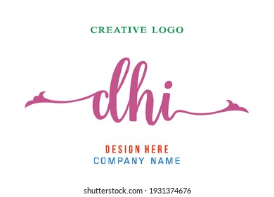 DHI lettering logo is simple, easy to understand and authoritative