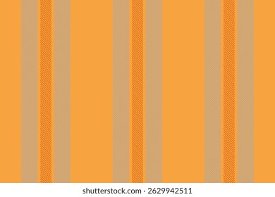 Padrão de dhoice tecido sem costura, linhas de fundo têxteis orgulhosas. Classificar a faixa vetorial vertical da textura na paleta de cores laranja e cinza escuro.