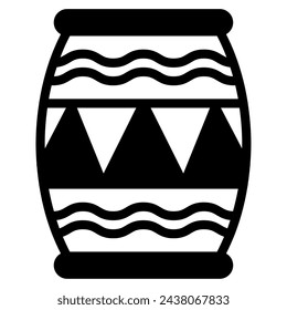 Dhol Icons for web, app, infographic, etc