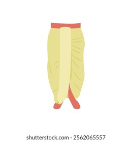 Dhoti, Diwali, Hindu, Indian Symbol Illustration