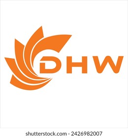 Ausführung des Warmwasser-Briefes. Logo-Design der Warmwasserbuchstabentechnik auf weißem Hintergrund. Warmwasser Monogramm Logo Design für Unternehmer und Unternehmen