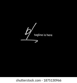 DI beauty monogram and elegant logo design