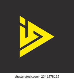 DI kreatives und modernes Vektorlogo-Design