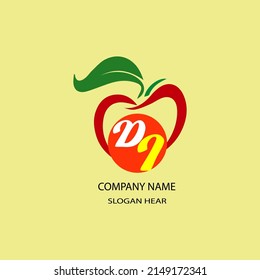 DI Fresh Fruit Logo Royalty Free Vectors, And Stock Illustration for company.