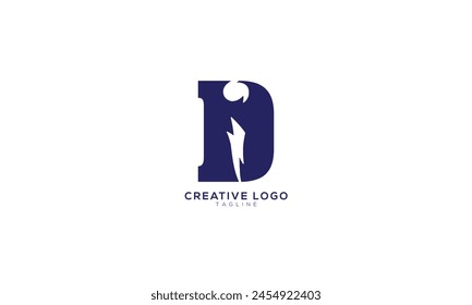 DI ID Abstract initial monogram letter alphabet logo design