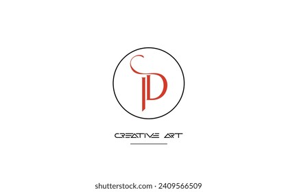 DI, ID, D, I abstract letters logo monogram