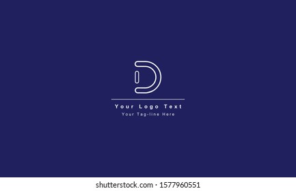 DI or ID letter logo. Unique attractive creative modern initial DI ID D I initial based letter icon logo
